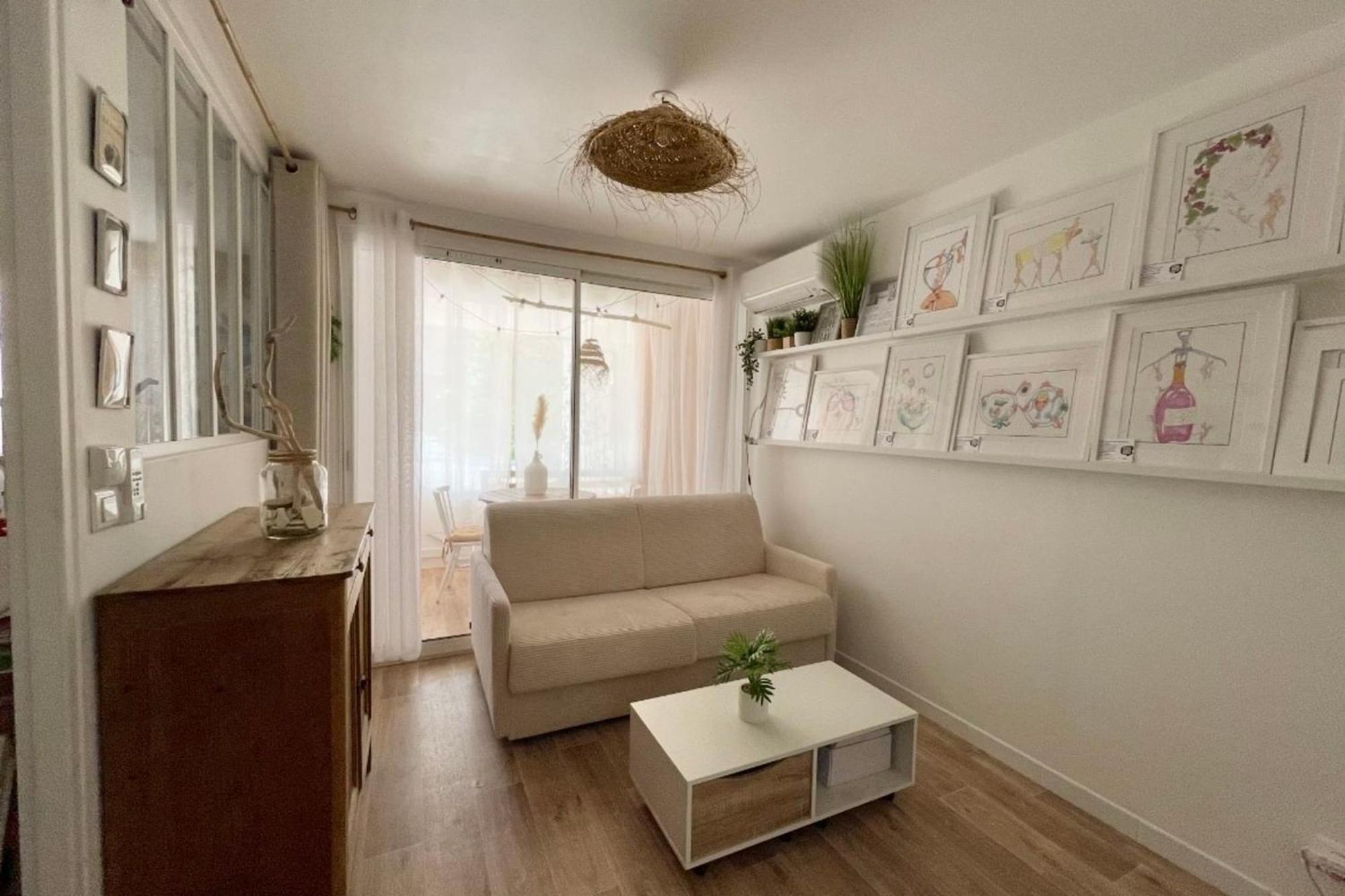 Charming Air-Conditioned One-Bedroom 150M From Cavaliere Beach Le Lavandou Exterior foto
